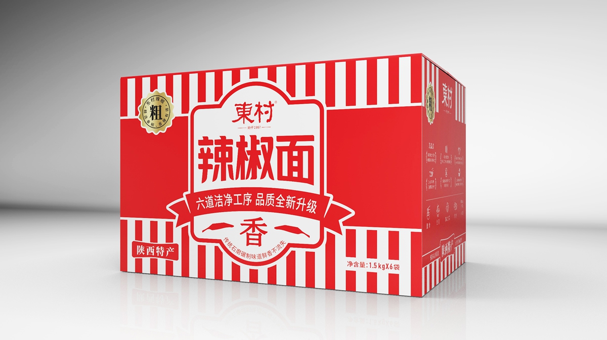 东村辣椒粉包装设计案例｜用终端视觉打造货架竞争力(图5)