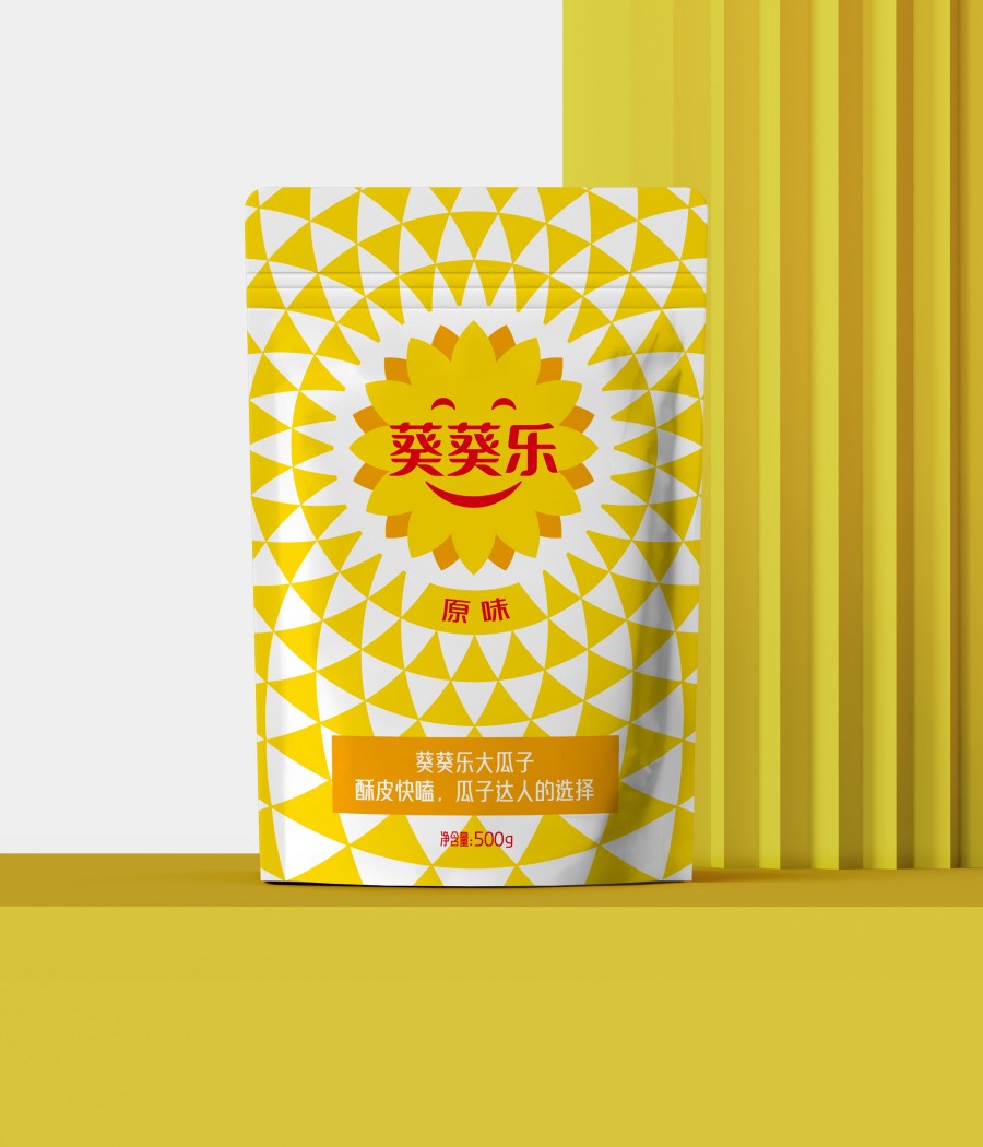 葵葵乐大瓜子品牌案例｜山西右玉大瓜子品牌命名与包装设计案例(图5)