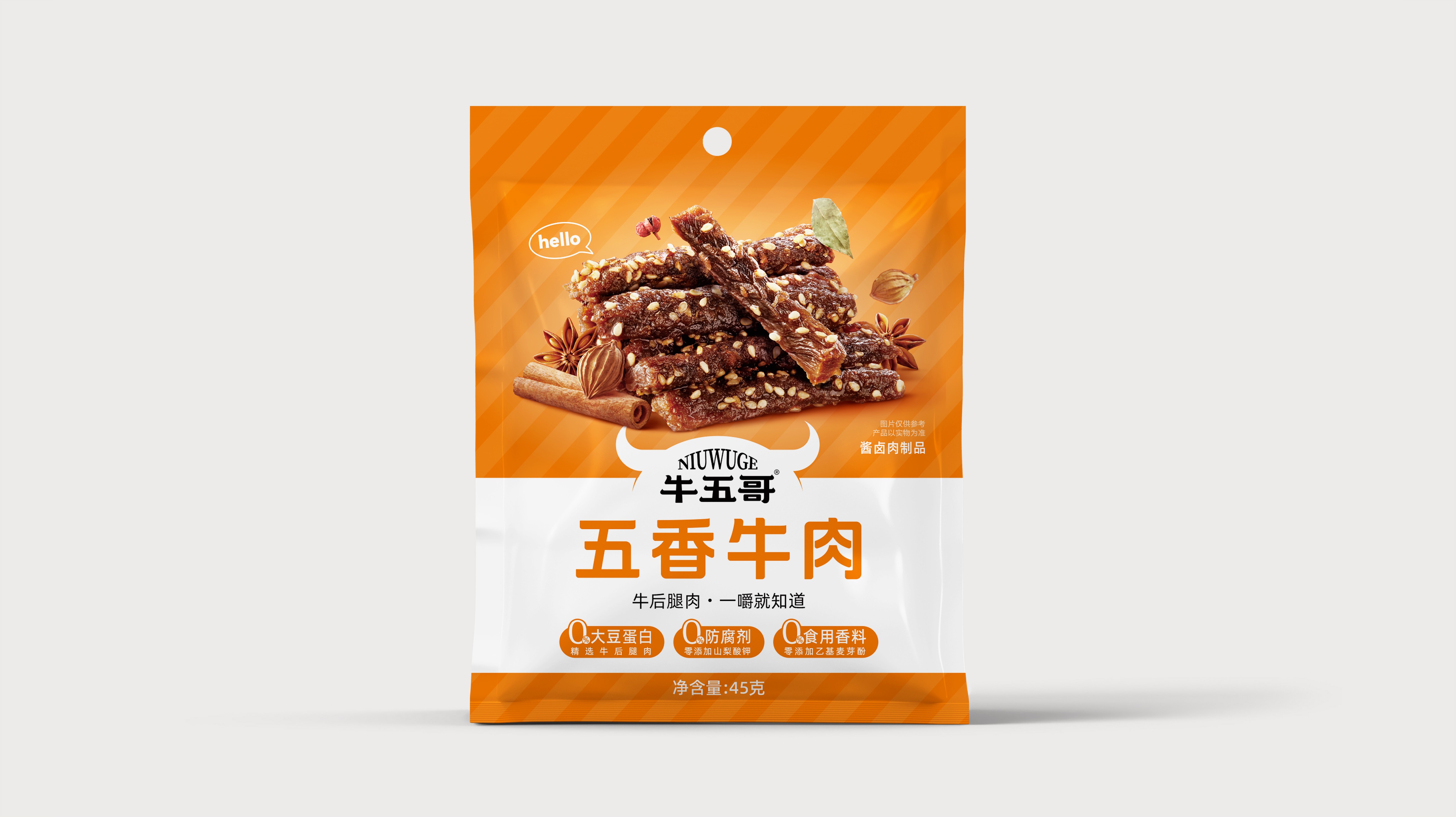 牛五哥牛肉干案例｜包装如何打造战略大单品竞争力(图2)