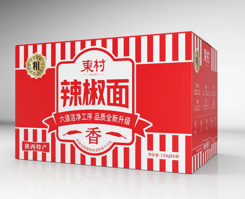 东村辣椒粉包装设计案例｜用终端视觉打造货架竞争力战略大单品案例