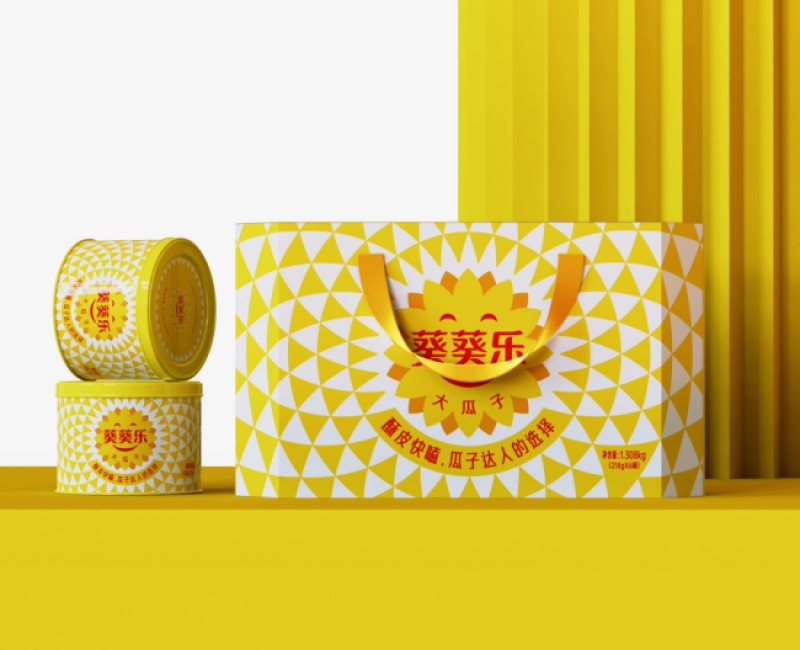 葵葵乐大瓜子品牌案例｜山西右玉大瓜子品牌命名与包装设计案例